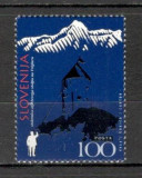 Slovenia.1995 100 ani cucerirea varfului Triglav MS.543, Nestampilat