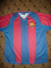 Tricou al Echipei de Fotbal FC Barcelona , jucator Ronaldinho , nr.10 foto