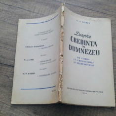 Despre credinta in Dumnezeu - G.A. Gurev/ 1956