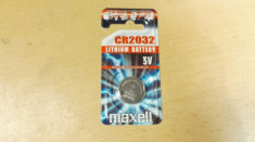 Baterie Lithium Maxell CR2032 3V foto