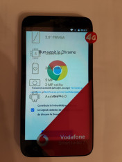 TELEFON VODAFONE SMART TURBO 7 NEGRU NOU foto