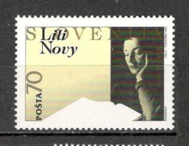 Slovenia.1995 110 ani nastere L.Novy-poet MS.534 foto