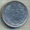 10238 MONEDA - TURCIA - 25 KURUS -anul 1964 -starea care se vede