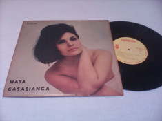 DISC VINIL RECITAL MAYA CASABIANCA FOARTE RAR!!!!1966 EDD-1114 STARE FOARTE BUNA foto