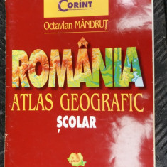 Romania- Atlas Geografic Scolar