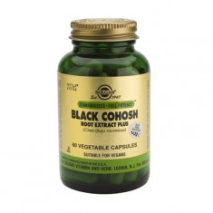 BLACK COHOSH ROOT EXTRACT PLUS 60cps, Solgar foto