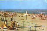 Romania - CP ilustrata circulata 1962 - Mamaia - Plaja, Fotografie