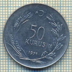 10242 MONEDA - TURCIA - 50 KURUS -anul 1971 -starea care se vede