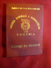 Carnet de Membru la UGSR - Doru-Niculescu-Mizil foto