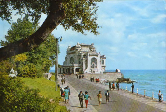 Romania - CP ilustrata circulata 1975 - Constanta - Cazinoul