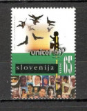 Slovenia.1996 50 ani UNICEF MS.555, Nestampilat