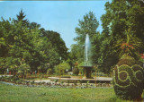 Romania - CP ilustrata circulata 1971 - Buzias - Vedere din parc, Fotografie