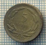 10259 MONEDA - TURCIA - 5 KURUS -anul 1950 -starea care se vede