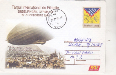 bnk fil Targul International de Filatelie - Intreg postal 2004 circulat foto