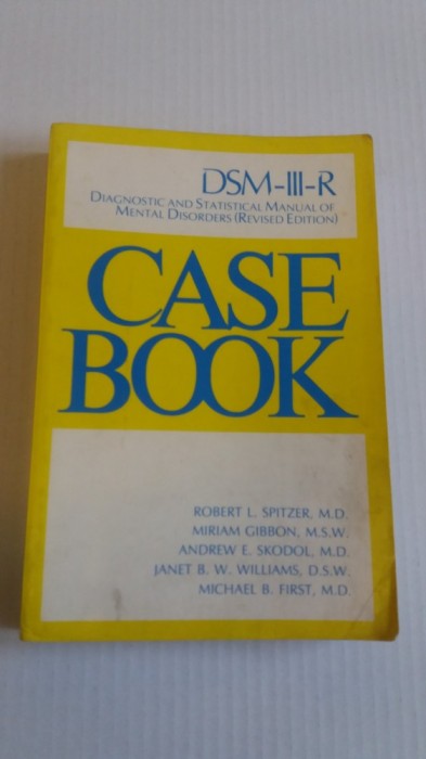 DSM-III-R Case Book