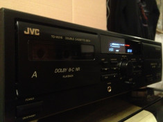 JVC model TD-W 216 - Stereo Double Cassette Deck - Arata/Functioneaza Impecabil foto