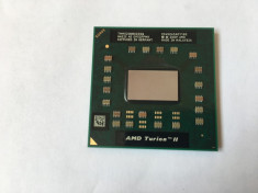 Procesor laptop AMD Turion II Dual Core M520 2.3GHz Socket S1 S1g3 TMM520DB022GQ foto