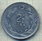 10253 MONEDA - TURCIA - 2 1/2 LIRA -anul 1976 -starea care se vede