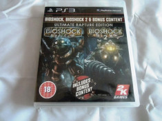 Joc Bioshock Ultimate Rapture Edition, PS3, original, alte sute de jocuri! foto