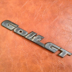 Emblema / sigla din plastic W Germany - Golf GT !!! foto