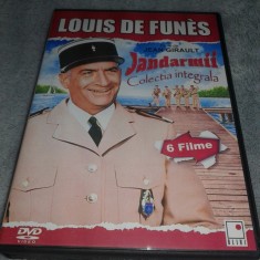 Colectia Louis de Funes - Jandarmii - Colectie 6 DVD-uri cu subtitrare in romana