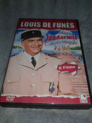 Colectia Louis de Funes - Jandarmii - Colectie 6 DVD-uri cu subtitrare in romana foto