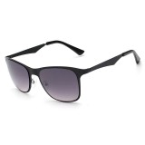 Ochelari Soare Barbatesti - UV400, Rama Metalica- Negru, Barbati, Sport, Protectie UV 100%