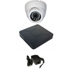 Kit promo camera + DVR PEYO 1 camera rezolutie 720p si infrarosu 20 m foto