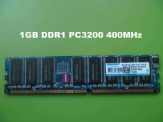 Memorie RAM PC DDR1 1GB PC3200 400MHz Kingmax foto