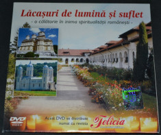 Lacasuri de lumina si suflet - Revista Felicia - DVD foto