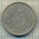 10271 MONEDA - TURCIA - 5 KURUS -anul 1937 -starea care se vede