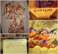 Kimono Ichi Ban made in Japan rochie halat chimono foto