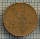 10274 MONEDA - TURCIA - 10 KURUS -anul 1969 -starea care se vede, Africa