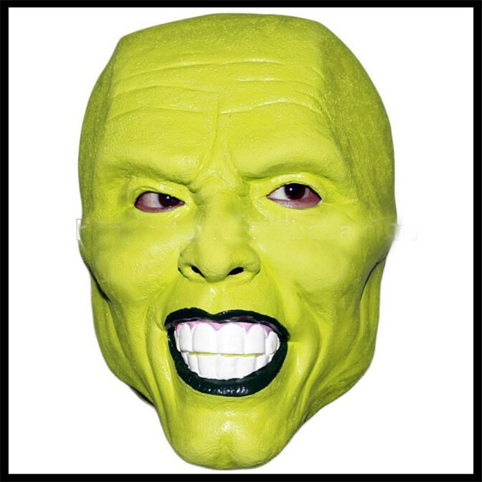 Masca latex "The mask" Jim Carrey Ipkiss Loki petrecere halloween cosplay  +CADOU | arhiva Okazii.ro