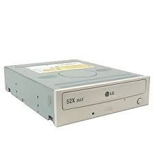 CD ROM LG GCE-8523B 52x CD-ROM IDE Drive, Functioneaza BINE foto