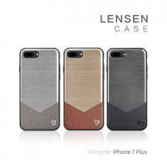 Husa iPhone 7 Plus Lensen Case by Nillkin Gold foto