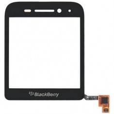 Geam cu touchscreen BlackBerry Q5 Original Negru foto