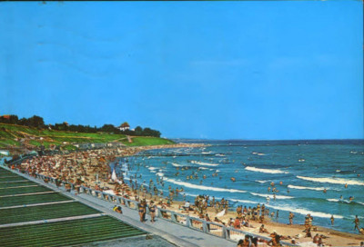Romania - CP ilustrata circulata 1976 - Eforie Sud - Plaja foto