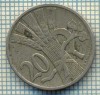 10325 MONEDA - CEHOSLOVACIA - 20 HALERU -anul 1921 -starea care se vede, Africa