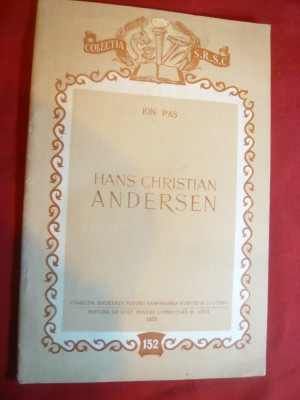Ion Pas - Hans Christian Andersen - Ed. ESPLA 1955 foto
