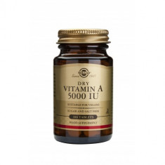 Vitamin A 5000IU 100 tablete, Solgar foto