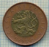 10284 MONEDA - CEHIA - 50 KORUN -anul 1993 -starea care se vede