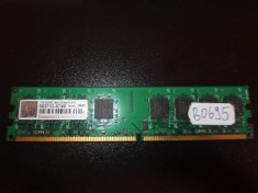 Memorie RAM 1GB DDR2 PC desktop Transcend 800MHZ ( 1 GB DDR 2 ) (695) (729) foto