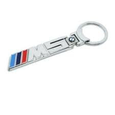 Breloc BMW M5 cromat cu logo BMW foto