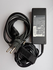 Incarcator alimentator laptop HP ORIGINAL 90W 608428-001 NSW 24184 PPP012L-E foto