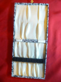 Caseta pentru 6 lingurite desert - dim.= 14,7 x 15,8 cm