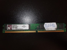 Memorie RAM 1GB DDR2 PC desktop Kingston KVR667D2N5/1G ( 1 GB DDR 2 ) (BO716) foto