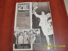 Revista Sport Noi. 1968 foto