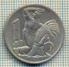 10292 MONEDA - CEHOSLOVACIA - 1 KORUNA -anul 1922 -starea care se vede