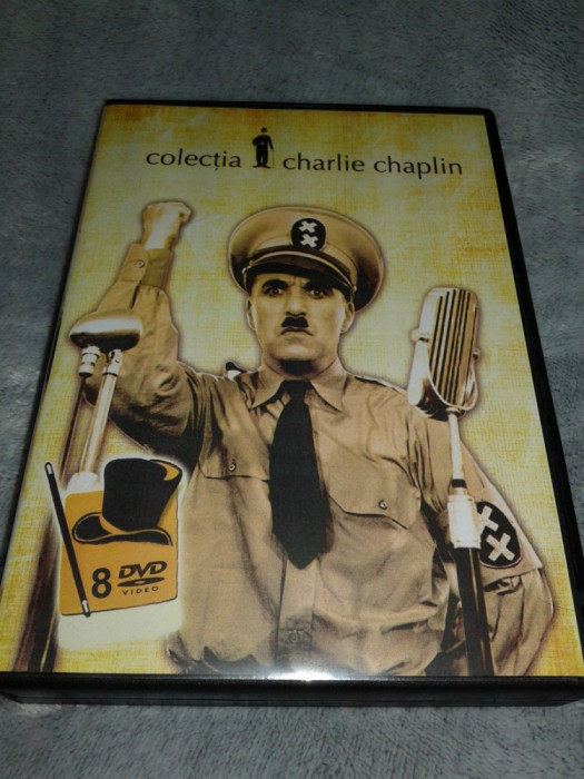 Colectie filme Charlie Chaplin - 8 DVD subtitrate romana